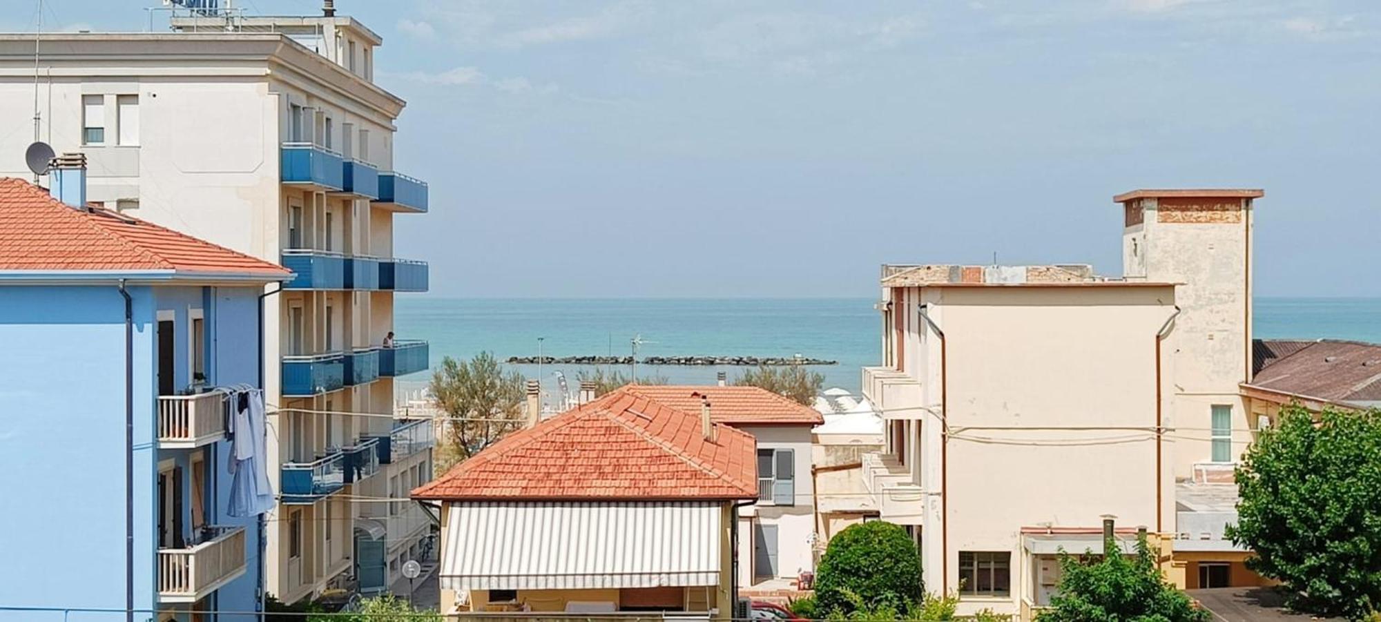Se041 - Senigallia, Quadrilocale Accessoriato A 150Mt Dal Mare Exterior foto